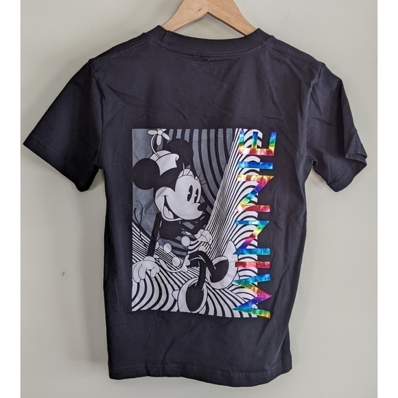 Hong Kong Disney Official Rainbow Minnie T-shirt - Picture 1 of 8